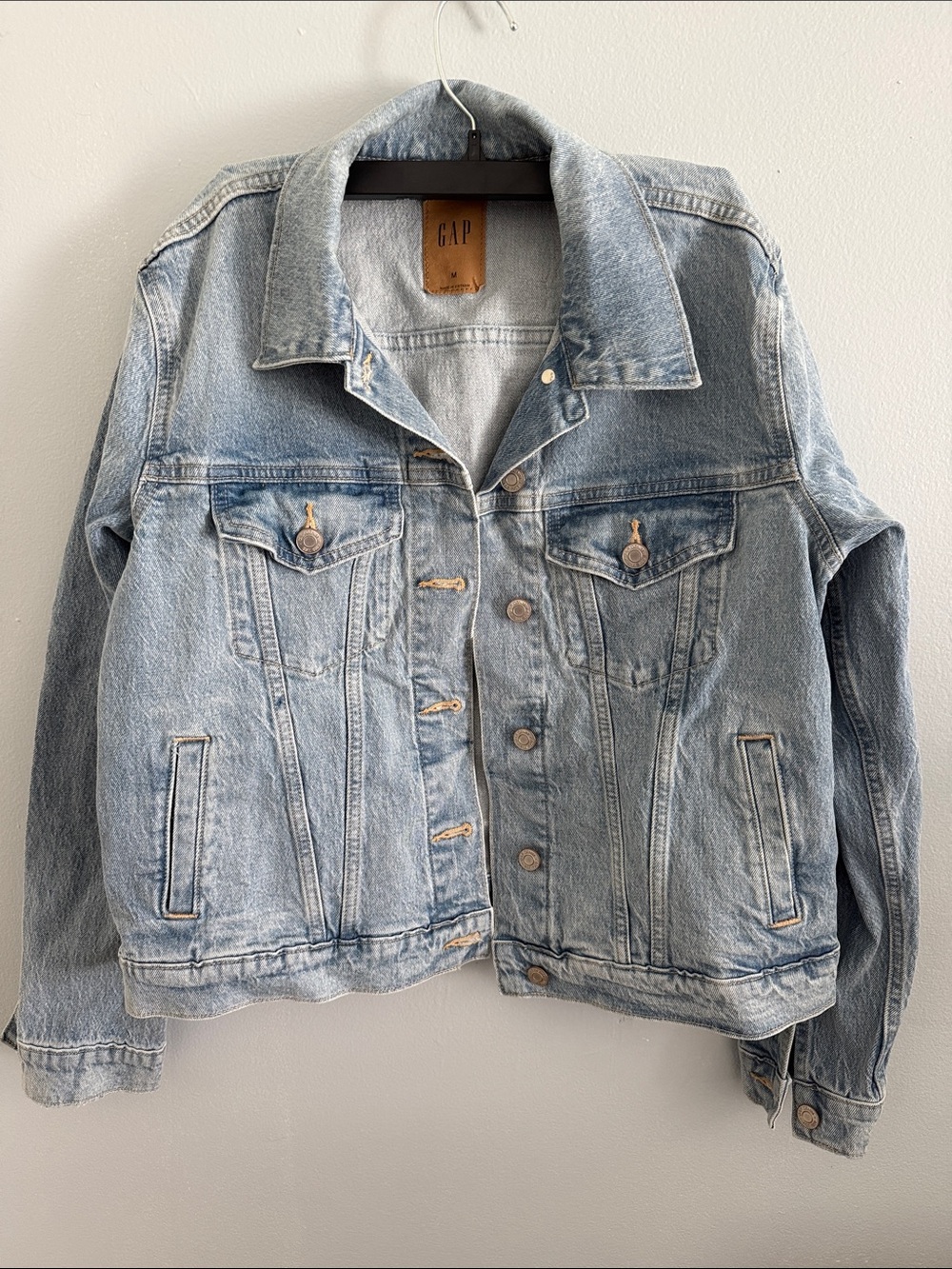 GAP Light Wash Blue Denim Jacket